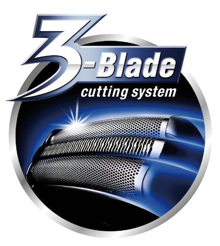 Panasonic Panasonic ES-SL41 Milano Wet and Dry 3-Blade Electric Shaver for Men (Silver)