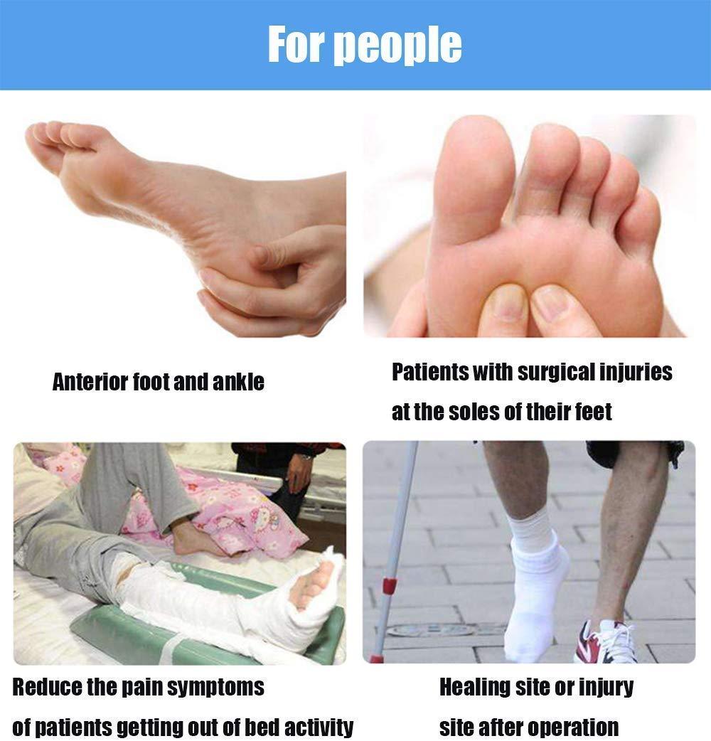 GHzzY GHzzY Post Op Broken Toe/Foot Fracture Round Toe Walking Shoe - Lightweight Medical Walking Boot for Fracture Recovery for Men & Women,SM