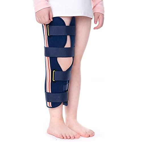 Generic Knee brace for kids, Kids Knee Immobilizer Pediatric Leg Immobilizer, Children\'s Knee Joint Knee Fixation Belt, Adjustable Knee Immobilizer Brace Support for Post OP Injury Osteoarthritis(M)
