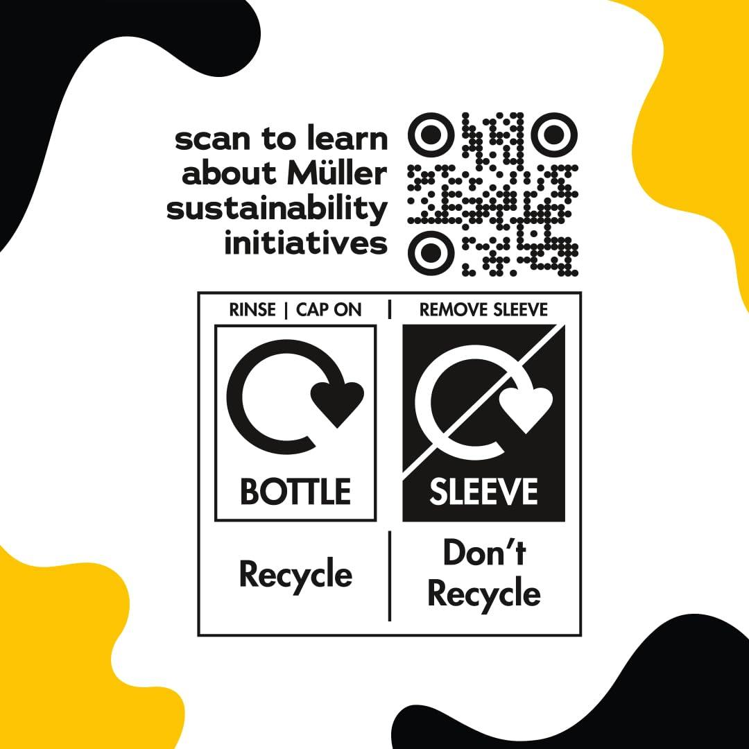 FRijj Muller FRijj Banana Milkshake 330ml (12 Pack)