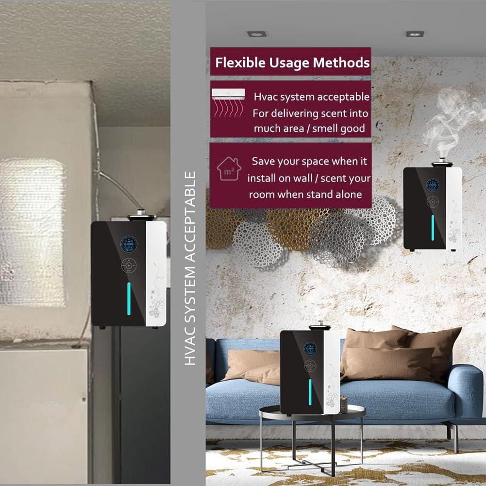 FreshCart Basics Air Scent Diffuser - Commercial Fragrance Machine for Hotel, Office, Theater, Spa - Quiet Smart Nebulizing Aroma Diffuser with Coverage