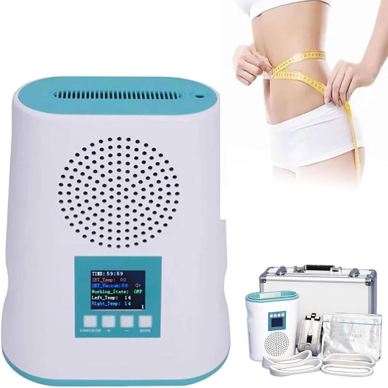 LQQYJSM LQQYJSM 90W Fat Cryoliposys Sculpting Device, Freezing Slimming Machine Burst Fat Instrument, Cool Sculpting Machine for Home, Great for Lose Belly/Arms/Legs Fat