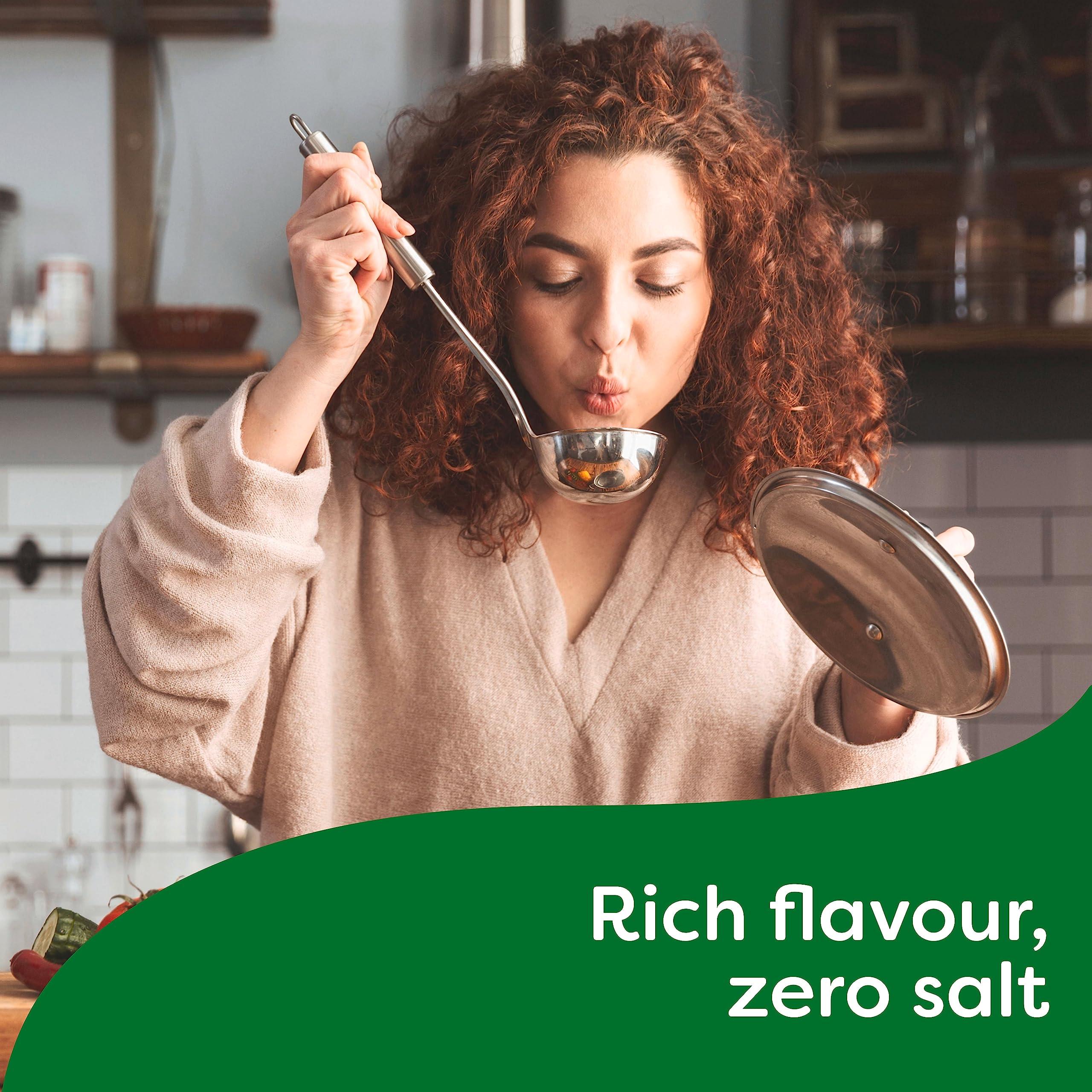 Knorr Knorr Zero Salt Chicken Stock Cubes pack of 32 lactose- and gluten-free for delicious, zero-salt chicken dishes 9 g