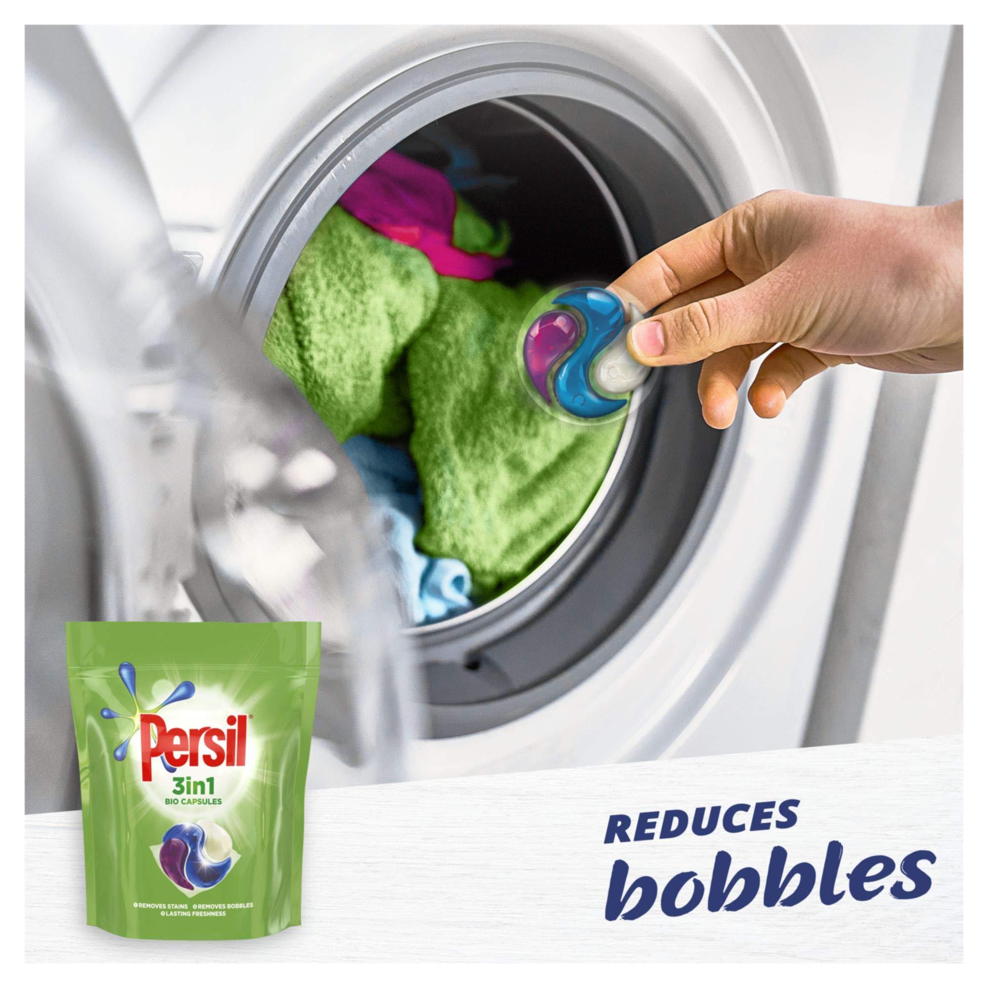 Persil Persil Bio Washing Detergent Capsules and Comfort Intense Fresh Sky Fabric Conditioner 3 month supply Perfect Clean Laundry Bundle 50 Washes