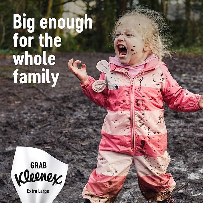 Kleenex Kleenex Extra Large Tissues Compact Twin