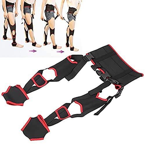 Tapef@ O/X Leg Type Correction Belt Adjustable Leg Correction Band, Correction Brace Belt Knock Knees Valgus Deformity Bow Legs Band Straighten Belt-L