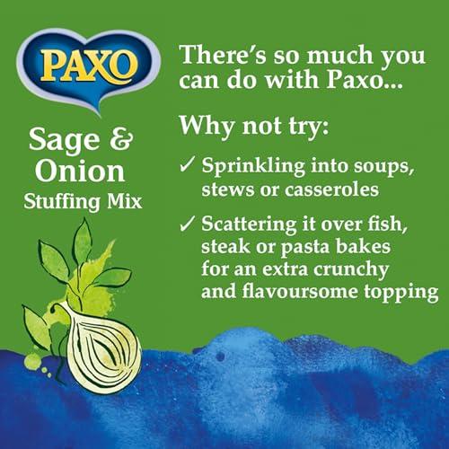 PAXO Paxo Sage and Onion Stuffing Mix, 170 g Box (Pack of 1)