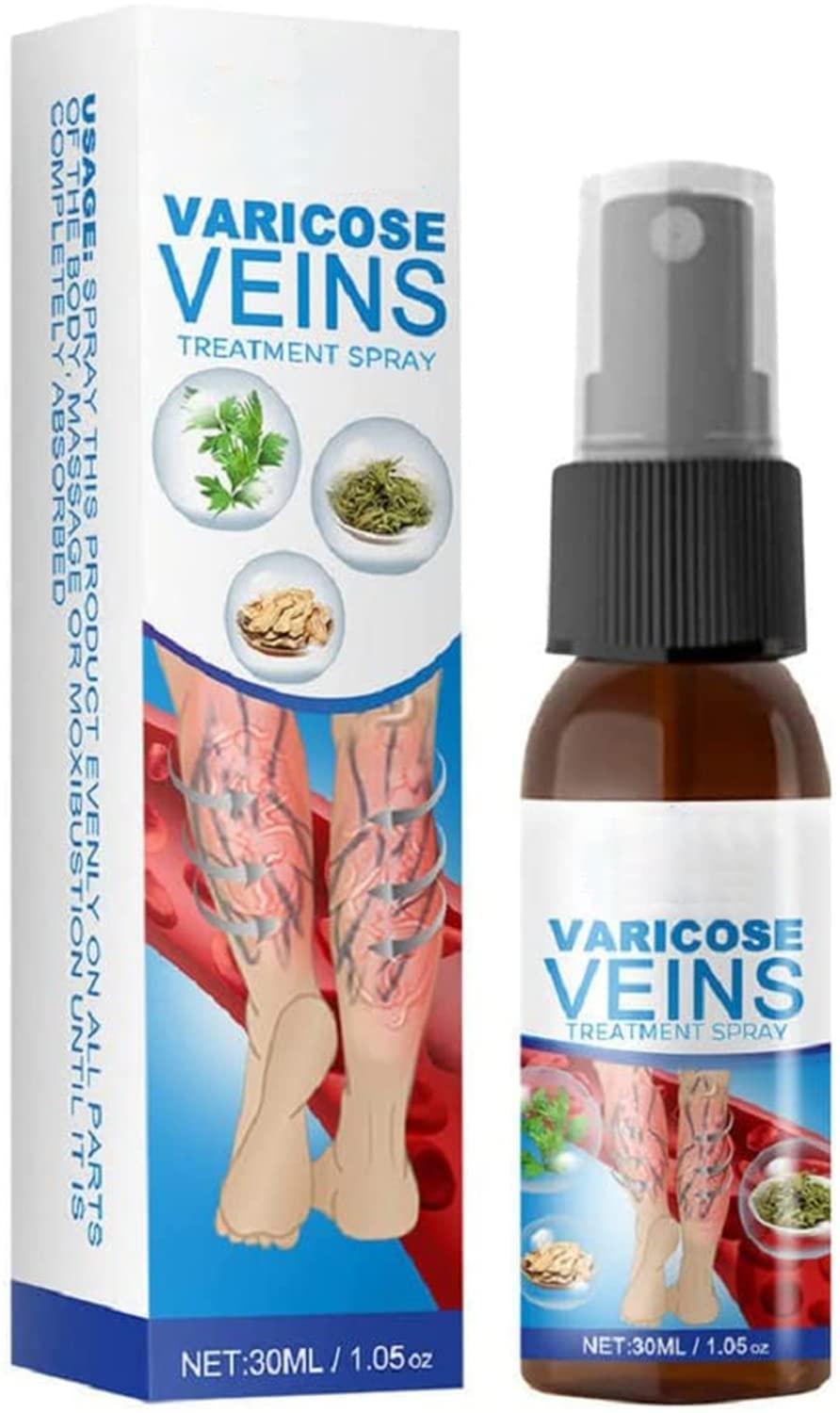 Anshka Varicose Veins Spray,Varicose Veins Care Spray,Veinhealing Varicose Veins Treatment Spray,for Legs Improve Blood Circulation,Relief Phlebitis Angiitis Varices Inflammation (1pcs)