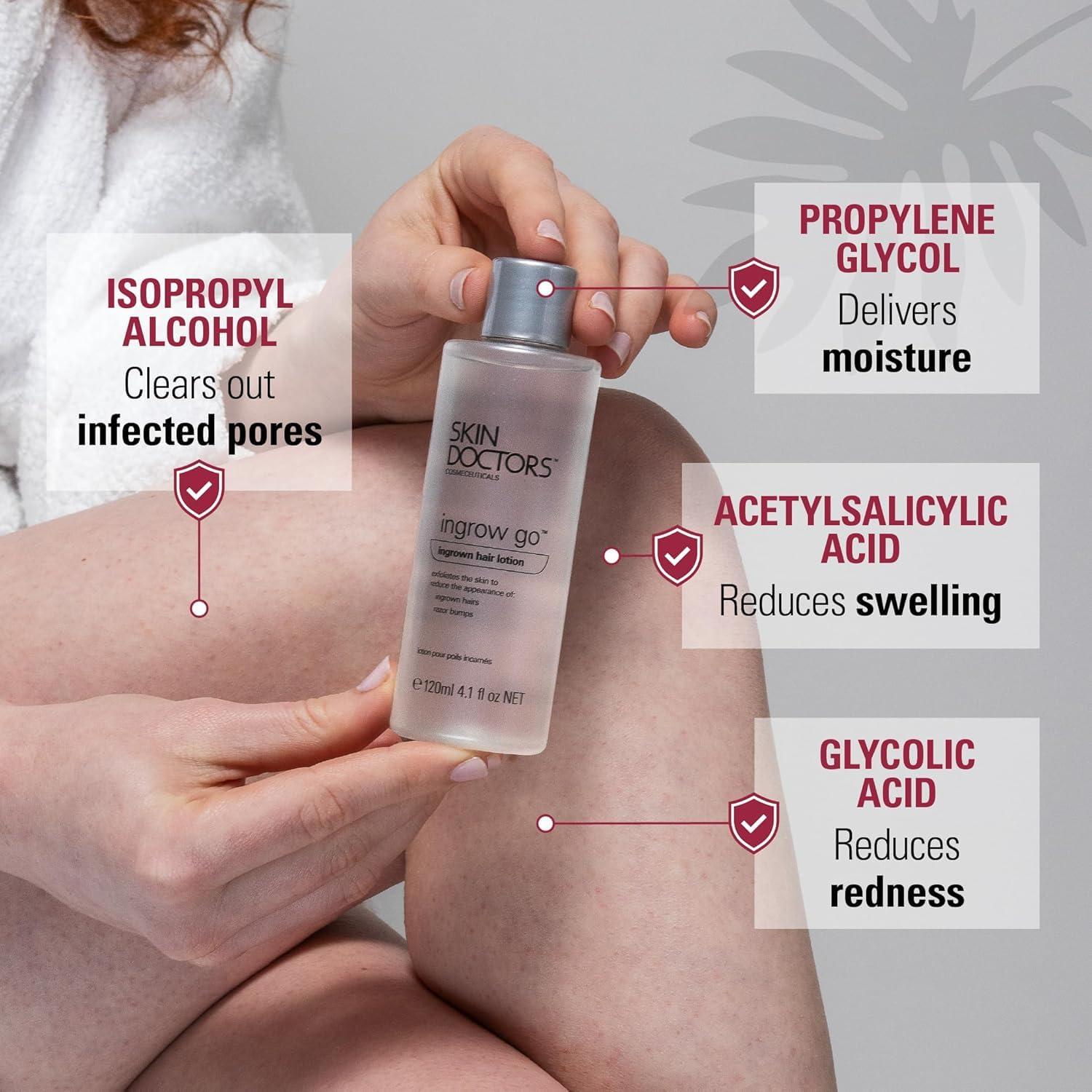 Skin Doctors Skin Doctors Ingrow Go Lotion x 3