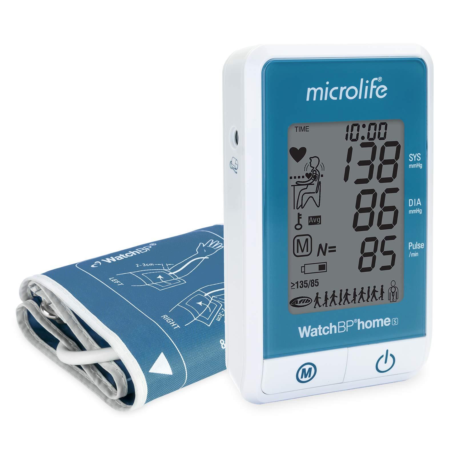 Microlife Microlife HOME-S WatchBP Blood Pressure Monitor with AFIB Technology, 154mm x 94mm x 40mm