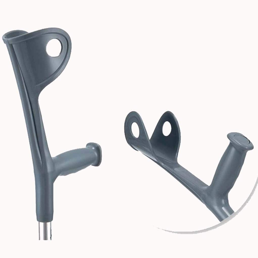 THIHIXEC THIHIXEC Forearm Crutches Adjustable Arm cane crutches under the crutches disabled retractable adjustment crutches Lightweight Arm Crutch