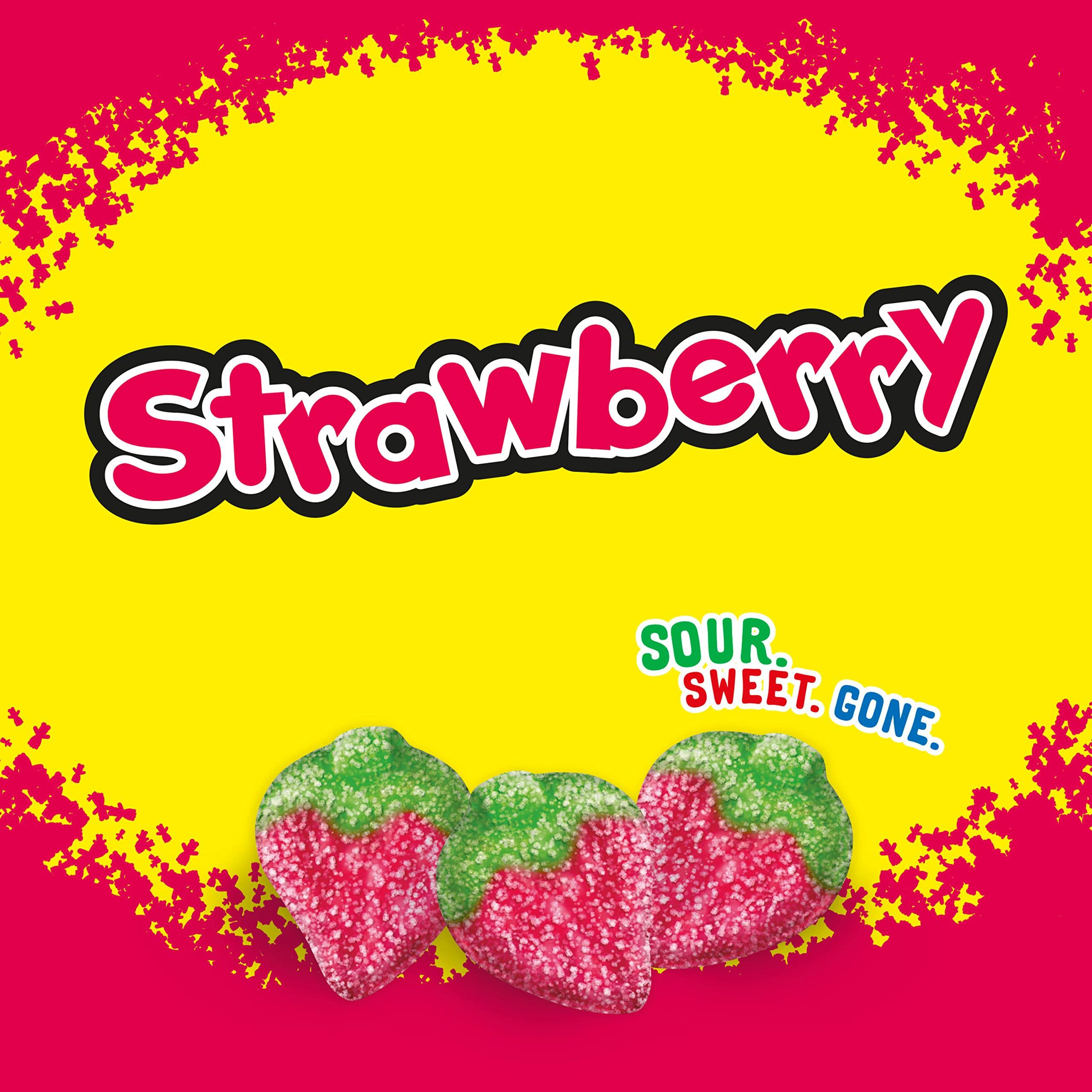 Sour Patch Kids SOUR PATCH KIDS Strawberry Soft and Chewy Candy, 12-3.6 oz Bags