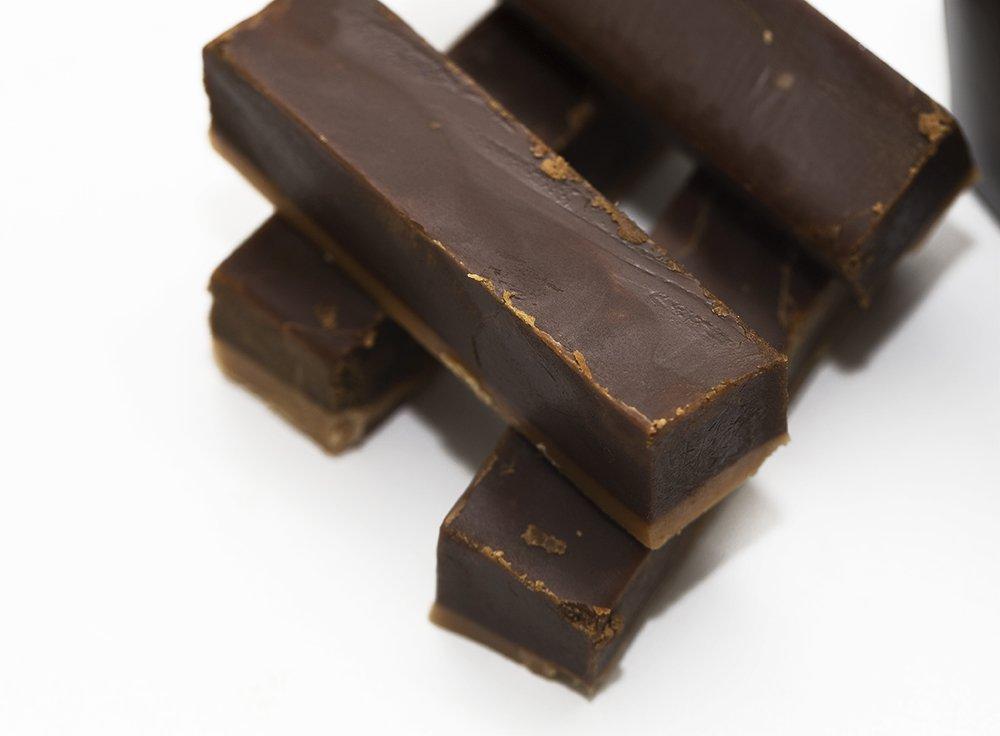 Chocolate Express Caramel Fudge, Luxury Gourmet Fudge Slab Gift 300g,