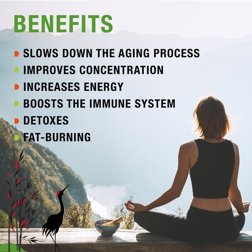 Origeens ORIGEENS Organic Japanese Matcha Tea - Blend from Shizuoka and Kagoshima - Organic Matcha Green Tea Powder - Matcha Powder 80g Bag