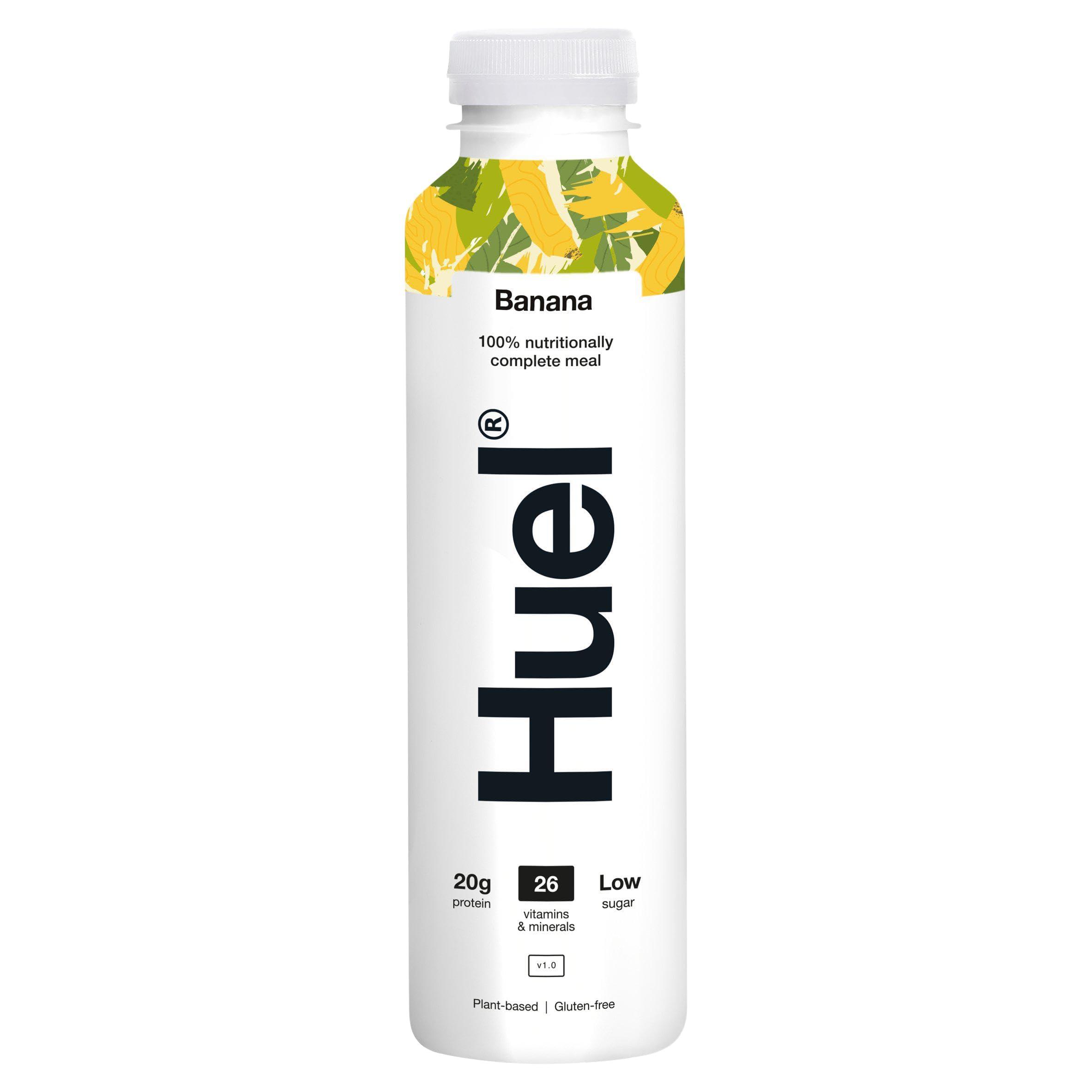Huel Huel 500ml Variety Pack Ready To Drink Nutritionally Complete Meal Flavours Inc. Chocolate, Vanilla, Banana, Berry, Salted Caramel, Strawberries & Cream (Pack of 6)