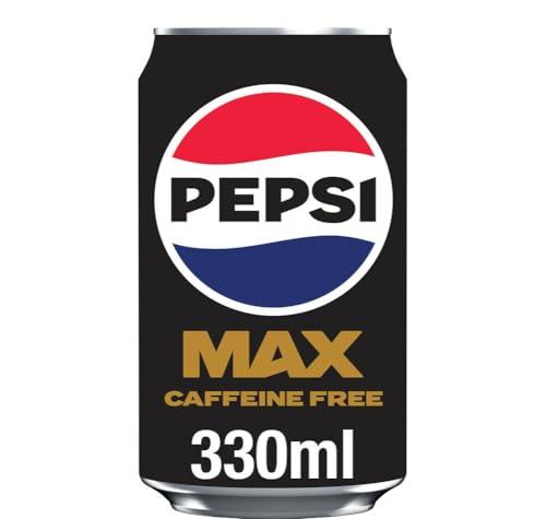 Pepsi Pepsi Max 24pk x 330ml No Caffeine (Pack of 2)