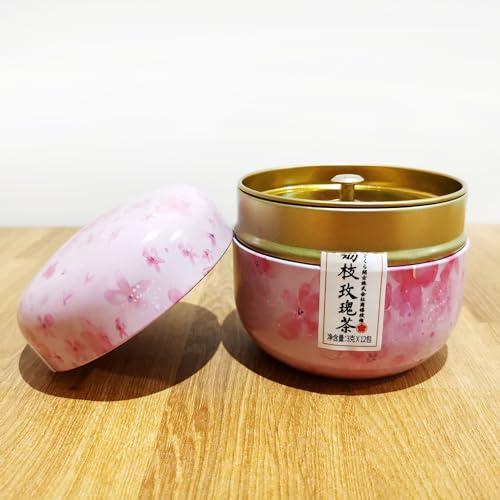 CAPACITEA Lychee Rose Tea in Tea Tin with 12 Teabags