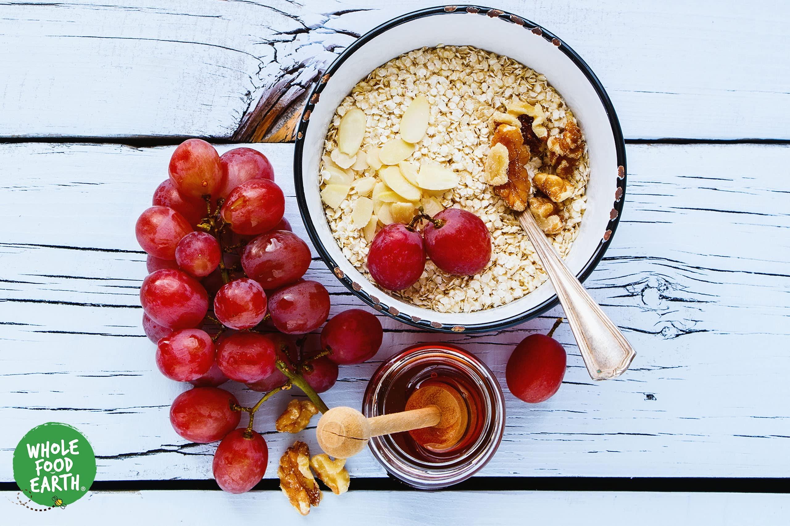 Wholefood Earth Wholefood Earth Organic Quinoa Flakes 1 kg | GMO Free | Vegan | Source of Fibre | Certified Organic