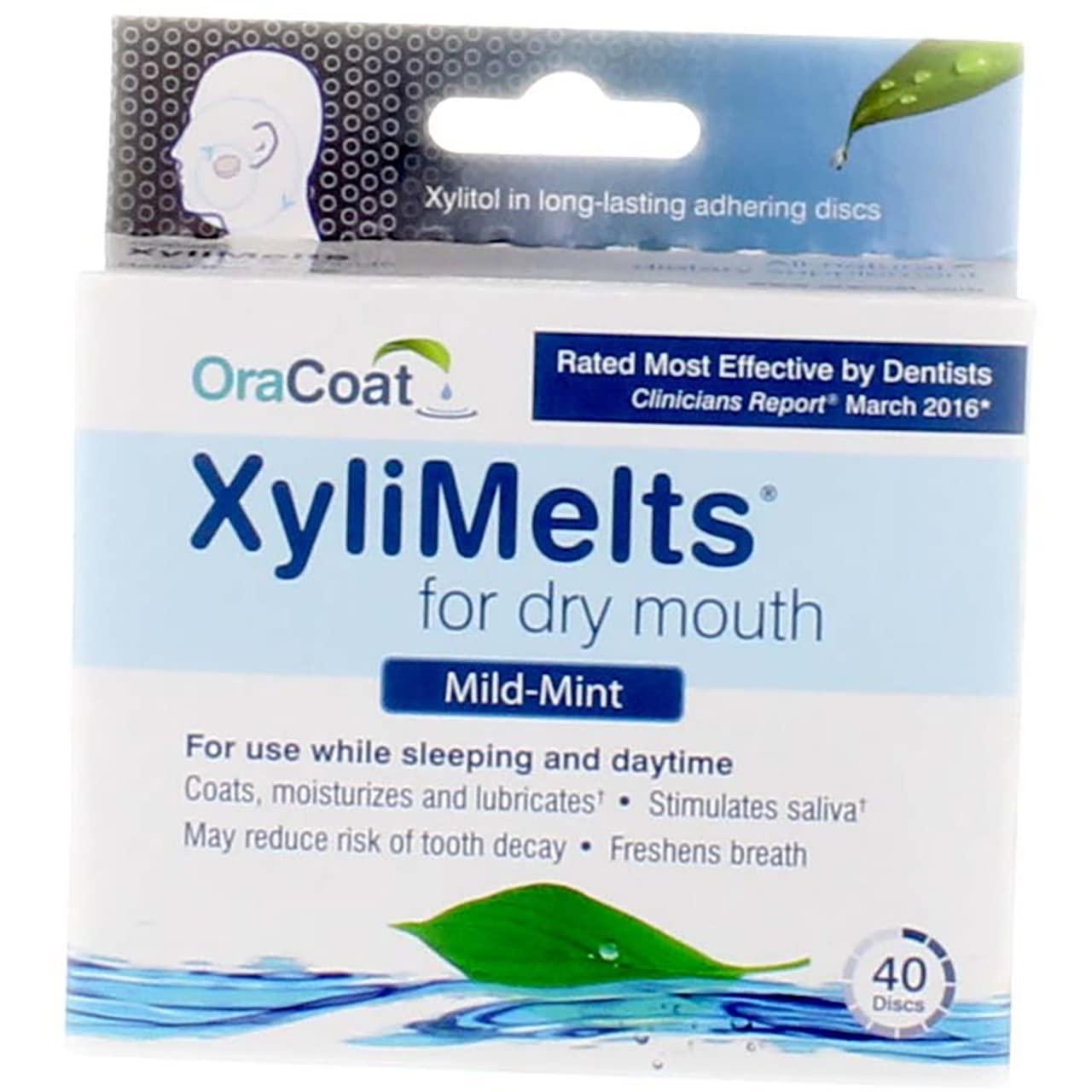 XyliMelts Oracoat - Xylimelts - Dry Mouth - Regular - 40 Count