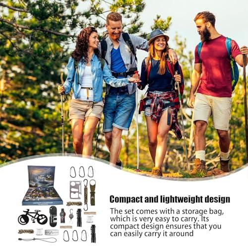 HIMS HIMS 2024 Advent Calendar, with Mens Survival Kit, Tool Christmas Calendar for Adults, Teenagers, D