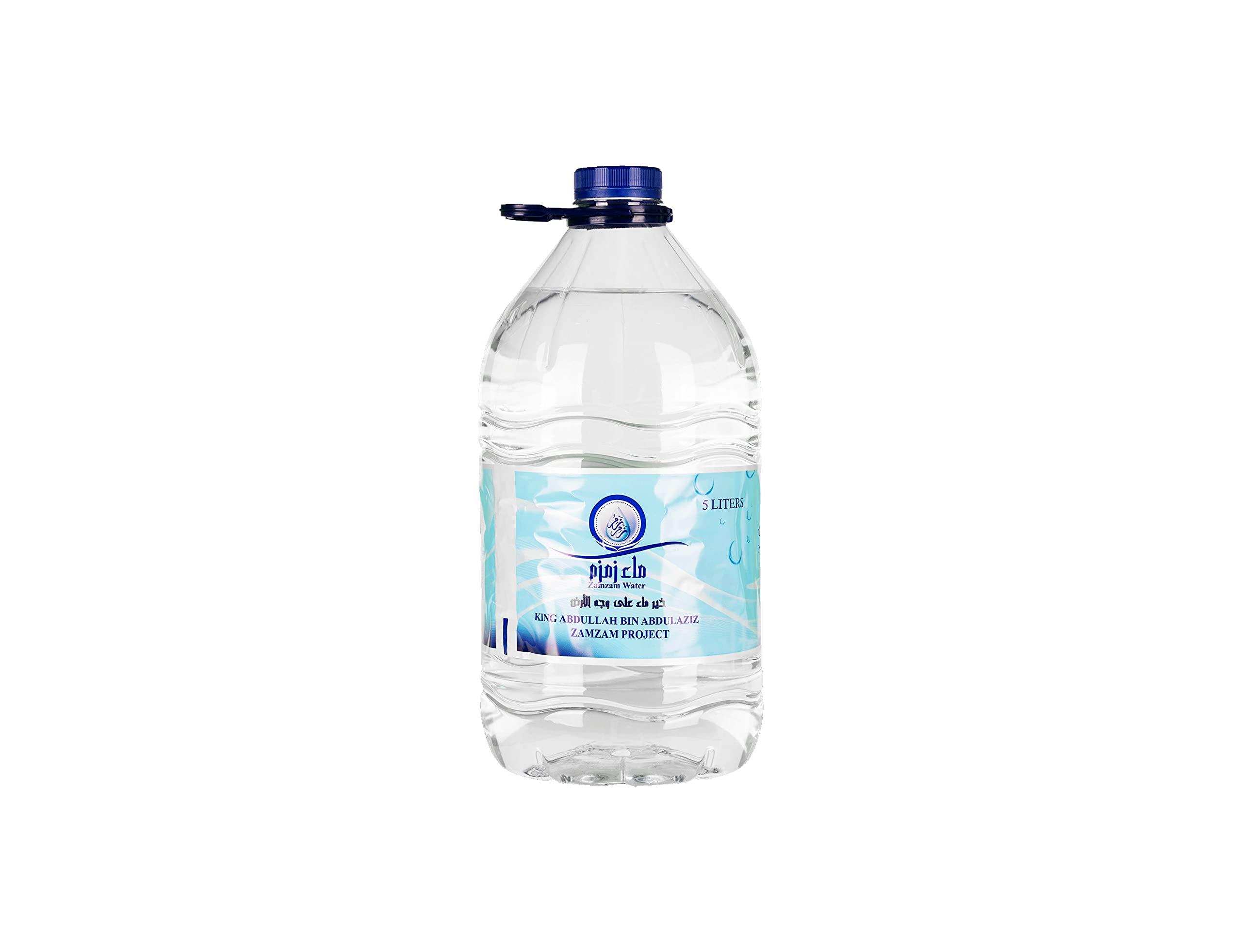 Sunnah Shop ZAMZAM WATER from MECCA - 100% ZAM ZAM WATER without additives - Selling since 2016 by SUNNAH SHOP 5 L (10 x 500 ml)