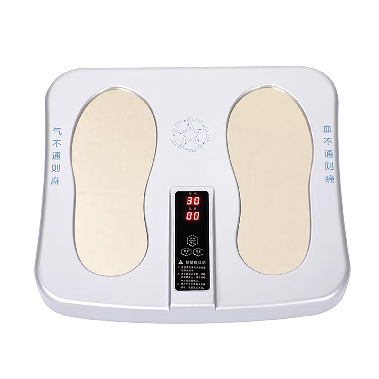 LBMED PEMF Foot Massager Machine, AI Smart Foot Massage Device with Magnetic Energy Frequency: 5mHz and Energy Output:0-40J/cm, Adjustable 3 Levels of Intensity, for Improve Sub-Health