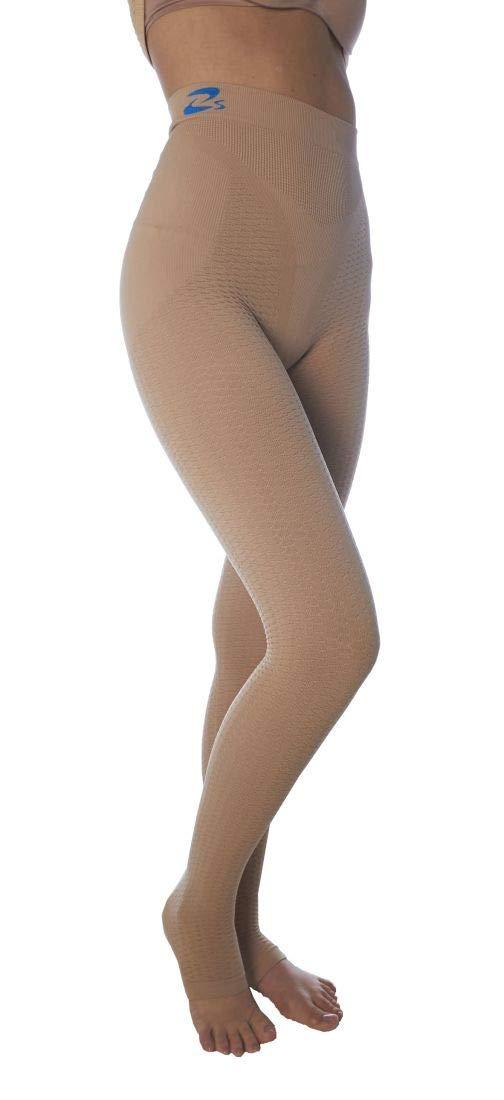 CzSalus CzSalus Lipedema, Lymphedema support slimming compression leggins (Kl1 18-21 mmHg) - (Skin, XL)