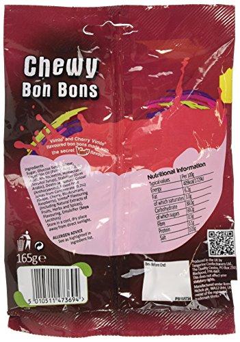 Vimto Vimto Chewy Bon Bons Cherry 165 g (Pack of 12)