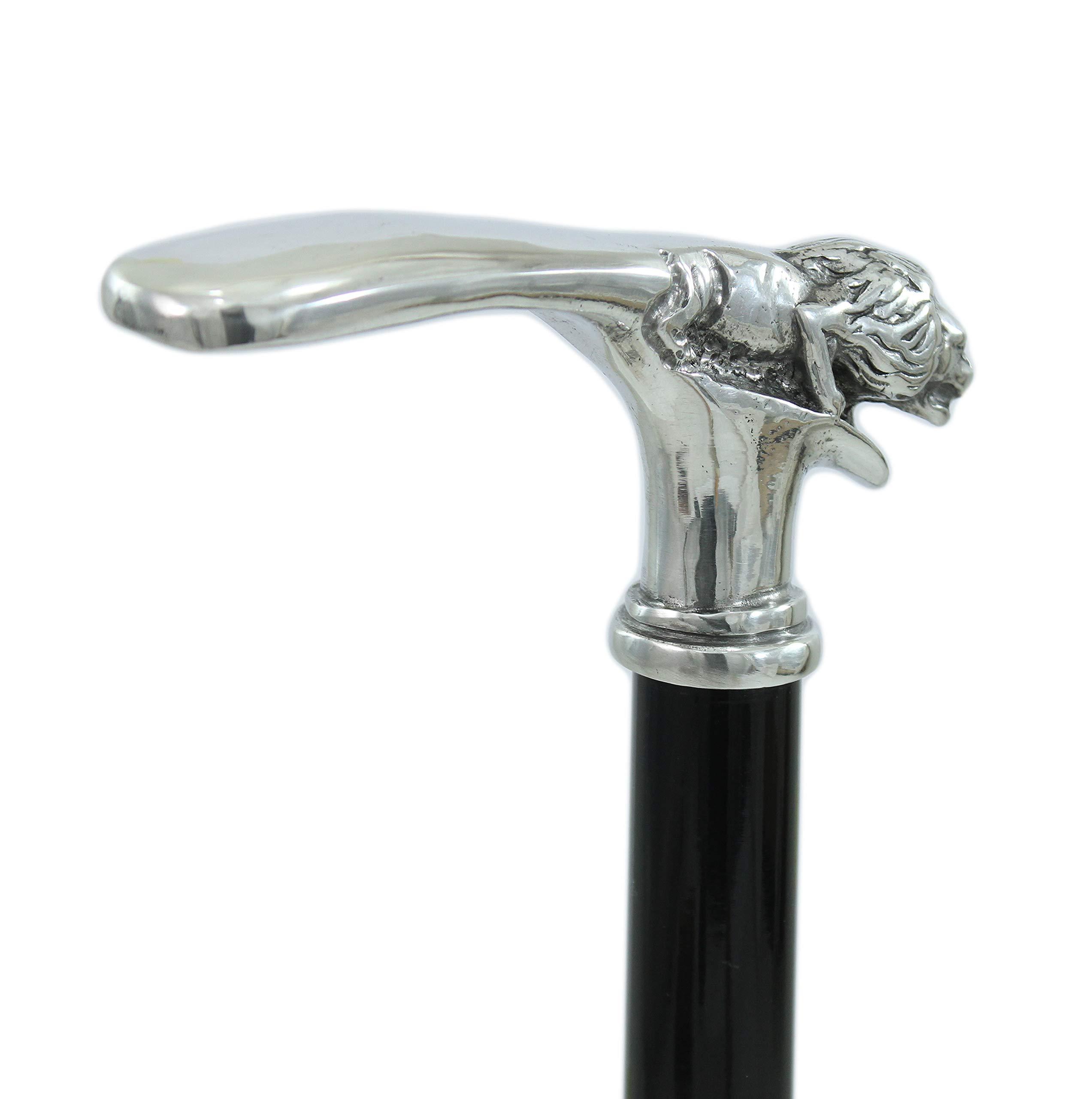 CAVAGNINI CAVAGNINI Luxury Walking Cane - Classic Jaguar Handle - Handmade