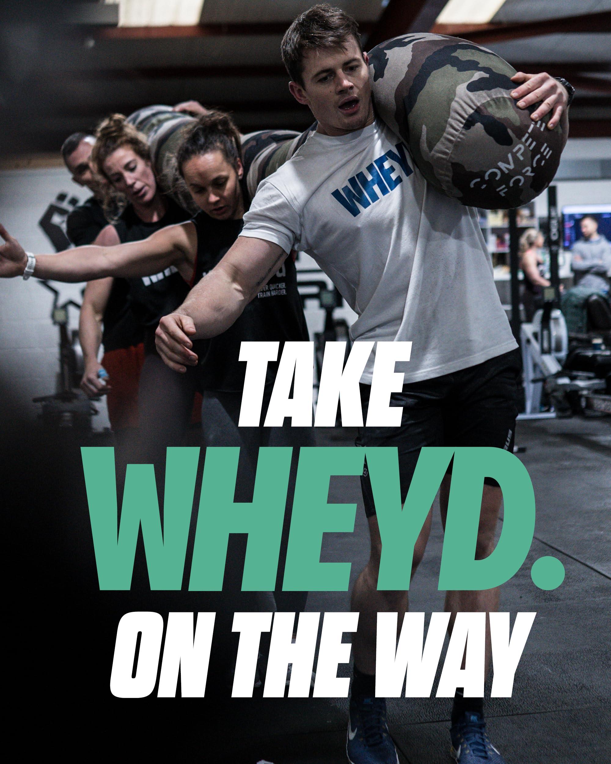 whey\'d WHEYD Hydrolysed Whey Protein Isolate - Grass-Fed, Low Calorie Whey Protein Powder - Made from Premium Irish Dairy, Low Lactose, No Digestive Issues - 24g Sachets, Box of 20, Strawberries & Cream