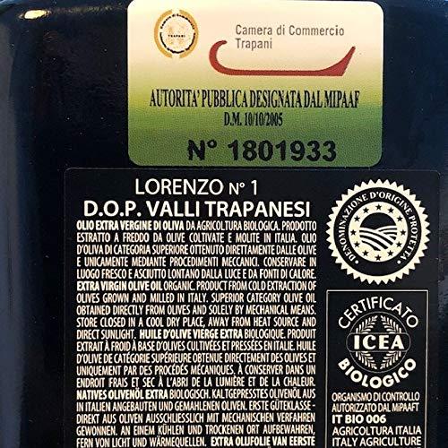 Manfredi Barbera Gift Box Extra Virgin Olive Oil \"I TRE Lorenzo\" Barbera 500 ml x 3