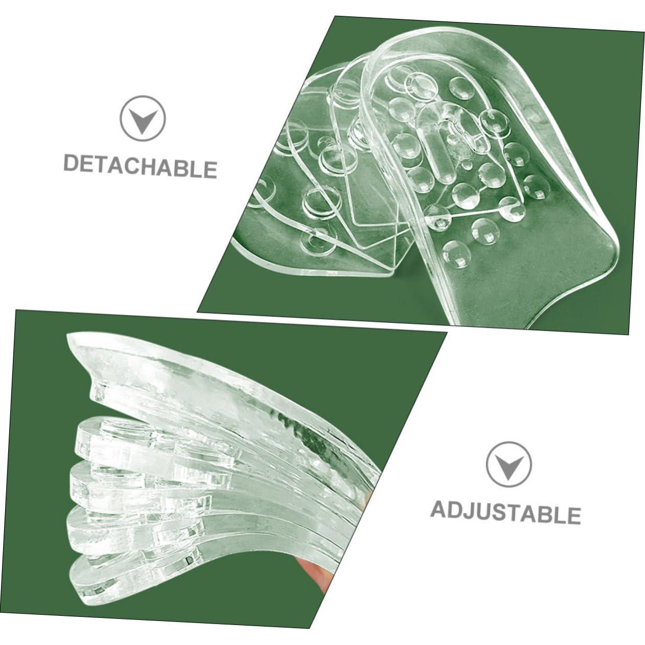 FRCOLOR FRCOLOR 1 Pair Inner Height Increasing Insole Height Booster Insoles Women Shoes Insole Pads Increase Insoles for Men Lightweight Shoe Pads Shoe Insert Pads Shoe Inserts Man Heel Lift