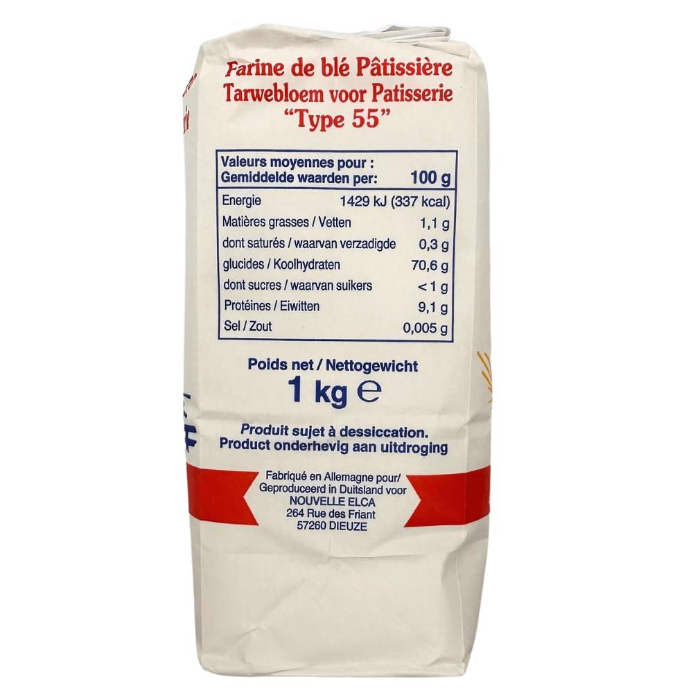 Hirondelle Bread Flour T55 1KG and Fresh Yeast 500g (+/- 10%)
