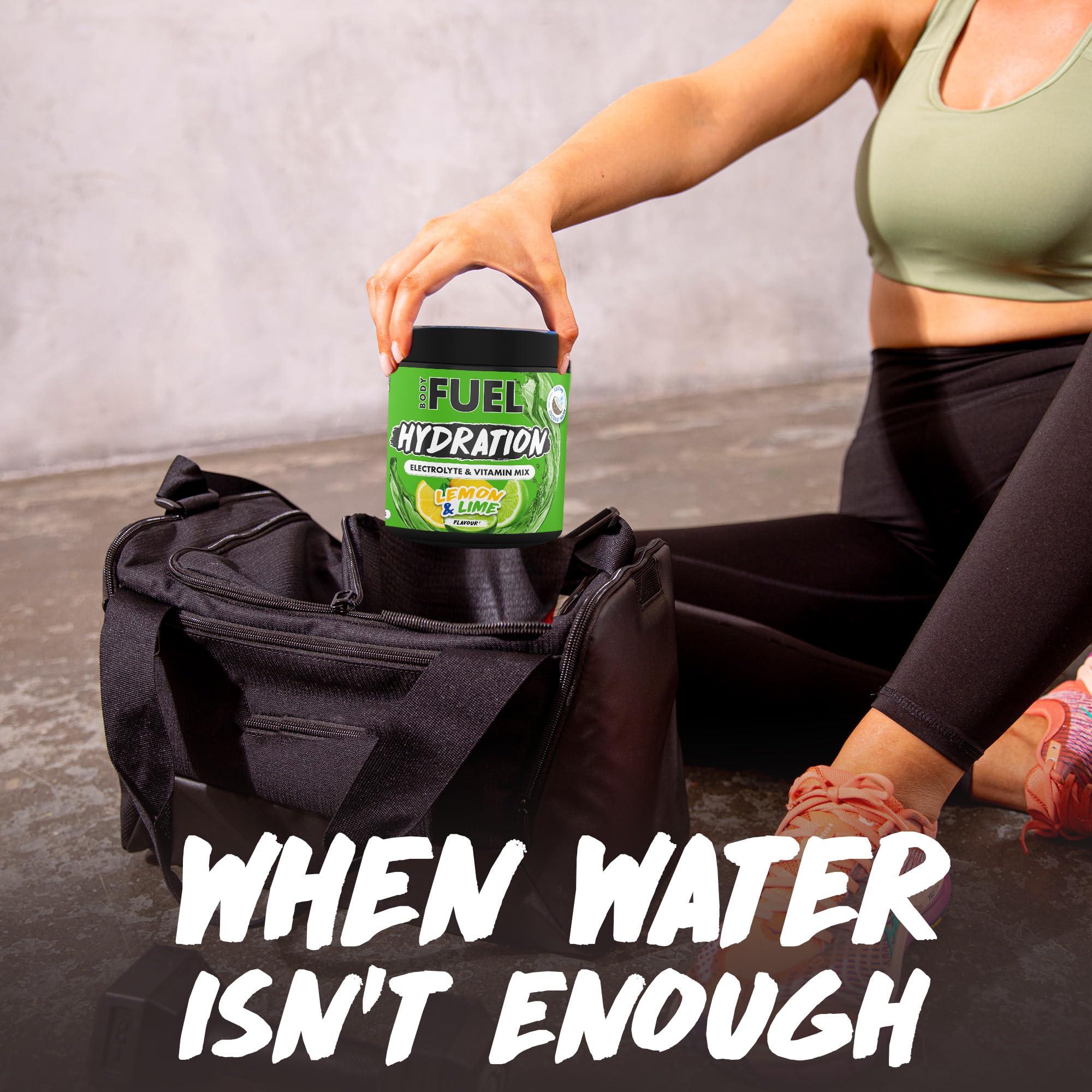 Applied Nutrition BodyFuel Hydration Electrolyte & Vitamin Powder - Natural Energy & Reduces Tiredness & Optimise Hydration (210g - 30 Servings)(Orange Crush)