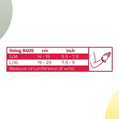 BraceUP BraceUP Wrist Support Brace with Metal Hand Splint for Carpal Tunnel Wrist Support, Left or Right Hand Support and Tendonitis Arthritis Pain Relief - for Men and Women (S/M, Left Hand)