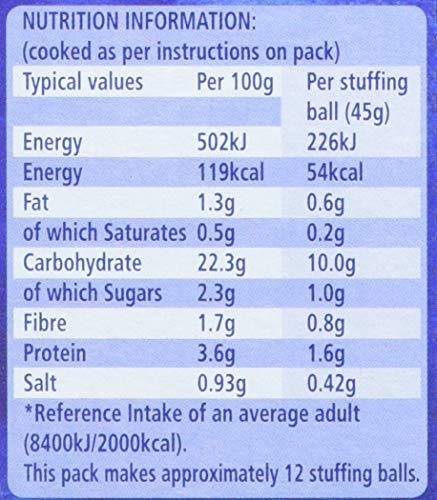 PAXO Paxo Sage and Onion Stuffing Mix, 170 g Box (Pack of 1)