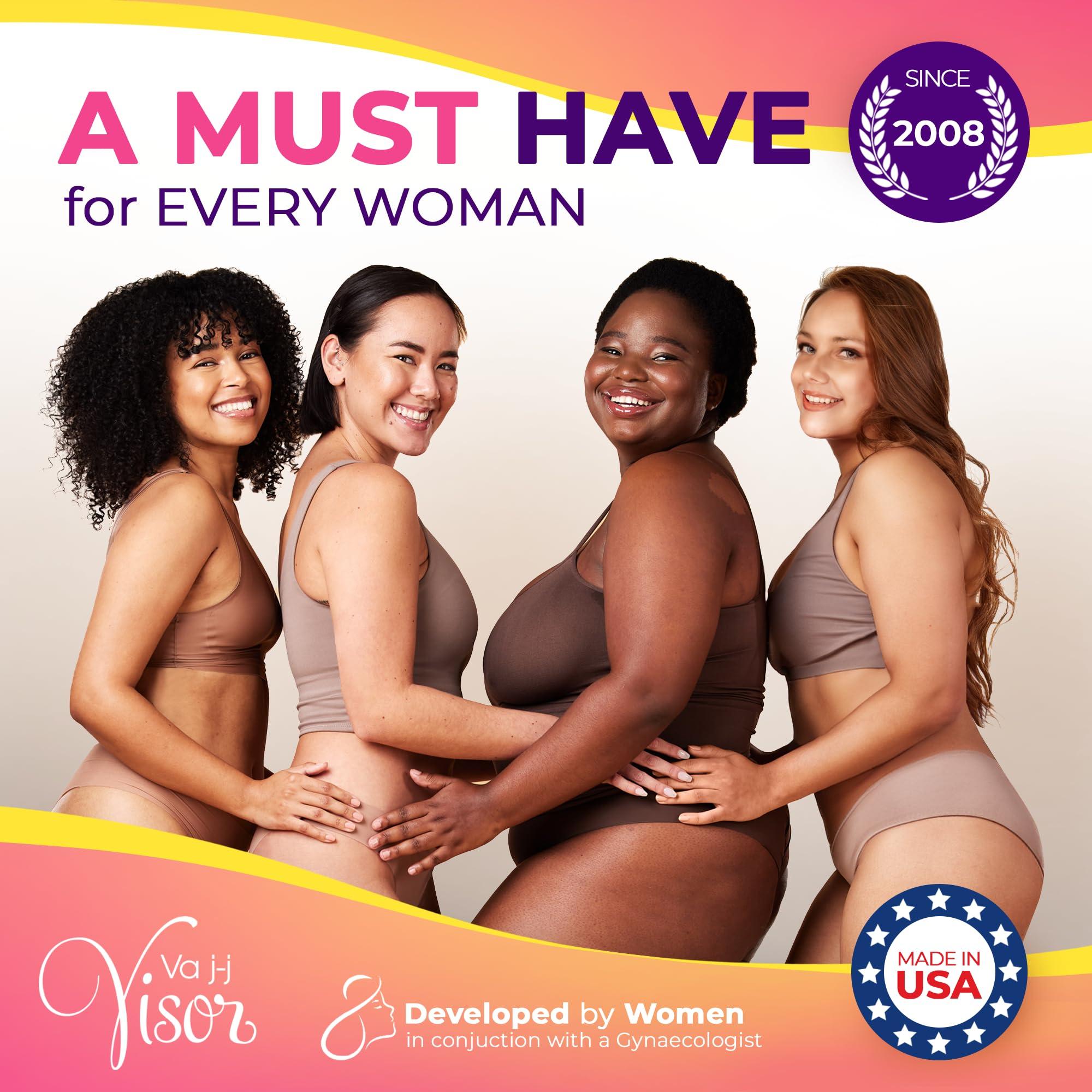 VA J-J VISOR Womens Intimate Area Protection Shield Brazilian Waxing, Laser Hair Removal, Modesty Protection, Depilation Single Pack (Green)