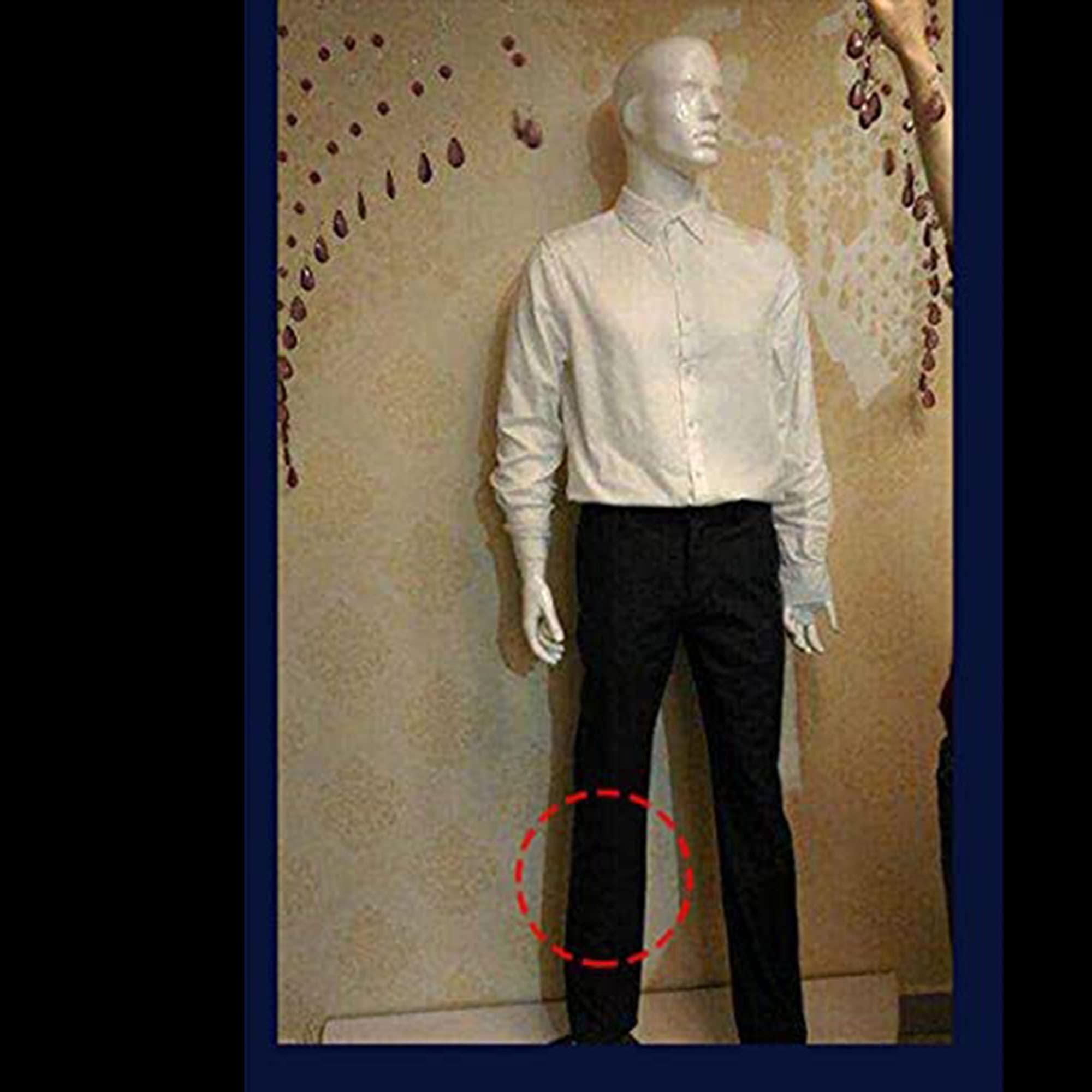 Zhihua Men's Wearable Urine Bag Incontinence Underwear, Leak-Proof Leg Urinary Tube Bracket to Prevent Embarrassment of The Elderly, for Incontinence Bladder Assist Device,Black,M