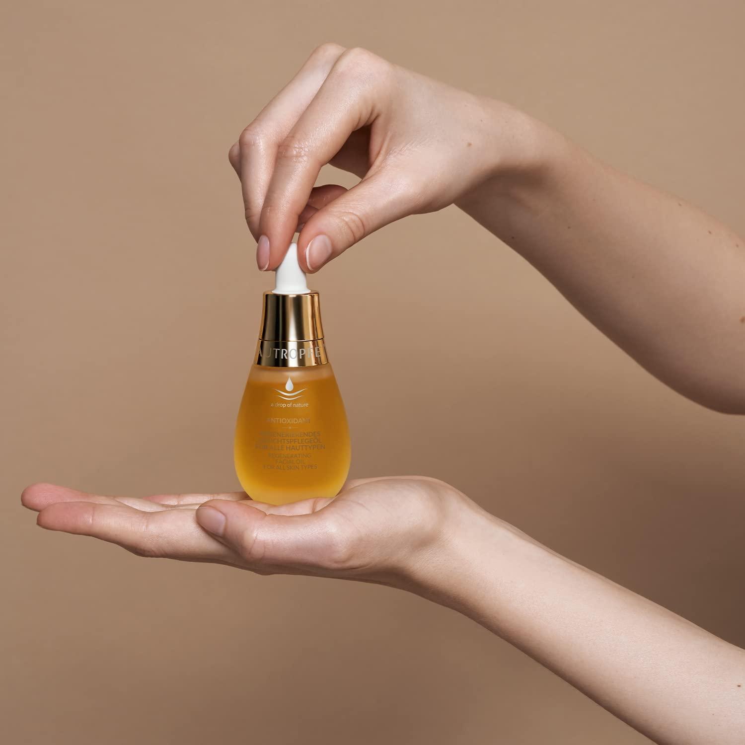 Tautropfen TAUTROPFEN Naturkosmetik, Regenerierendes Gesichtspflegel fr alle Hauttypen, 35 ml