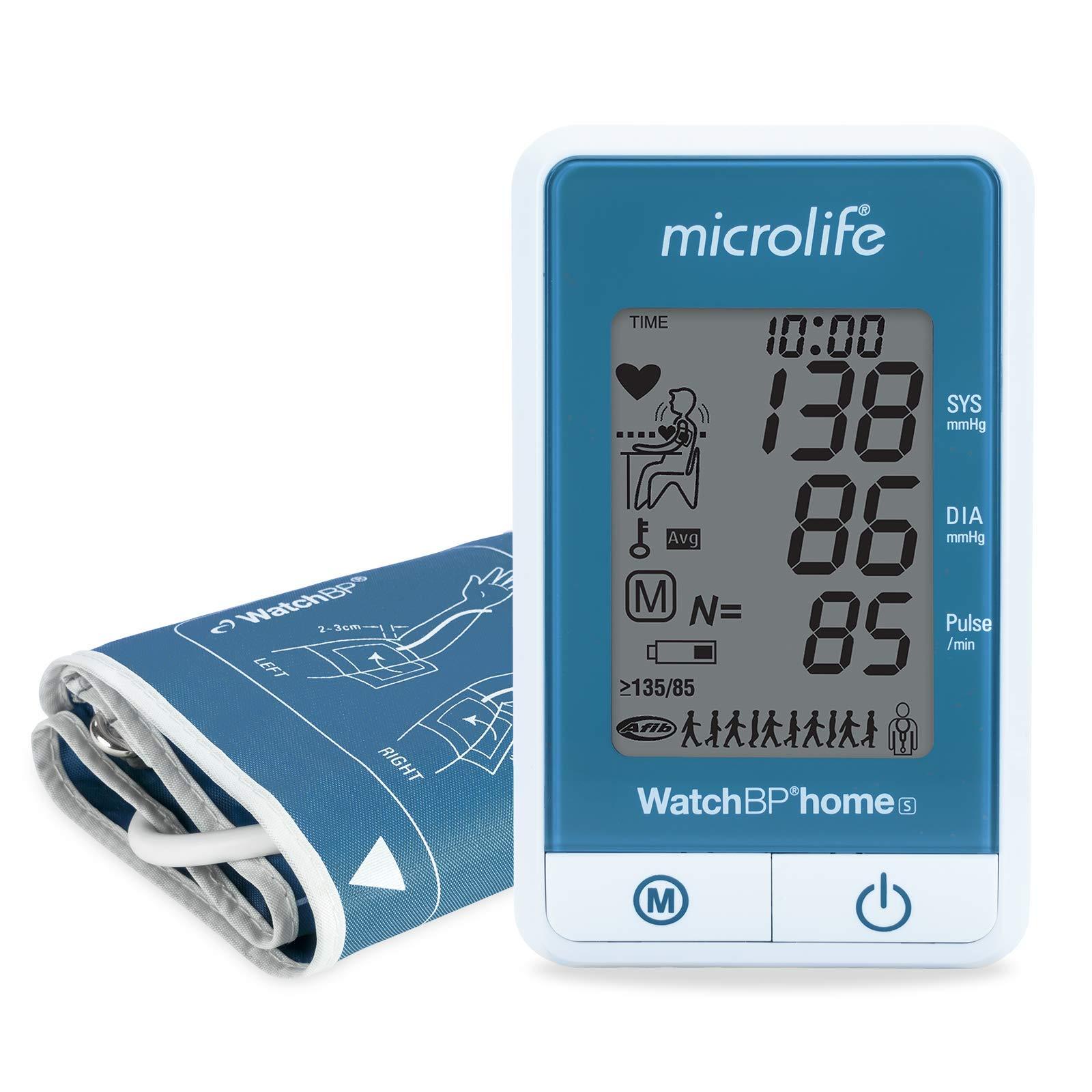 Microlife Microlife HOME-S WatchBP Blood Pressure Monitor with AFIB Technology, 154mm x 94mm x 40mm