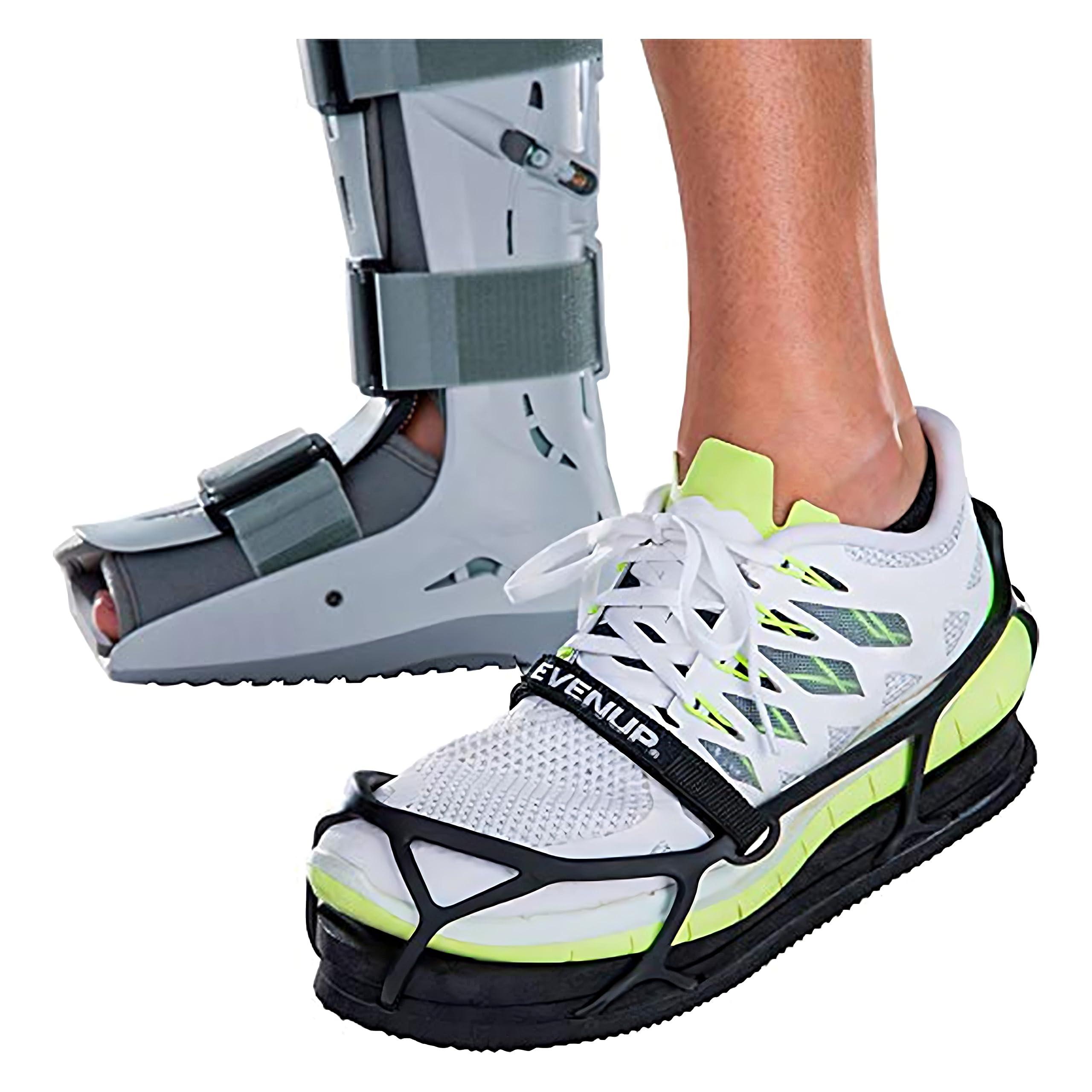 FreshCart Basics Even-up Limb Levelling Device - Single Device - Left and Right - Equalise Limb Length while wearing Fracture Boot, Medical Shoe or Cast Protector (UK 10-14)