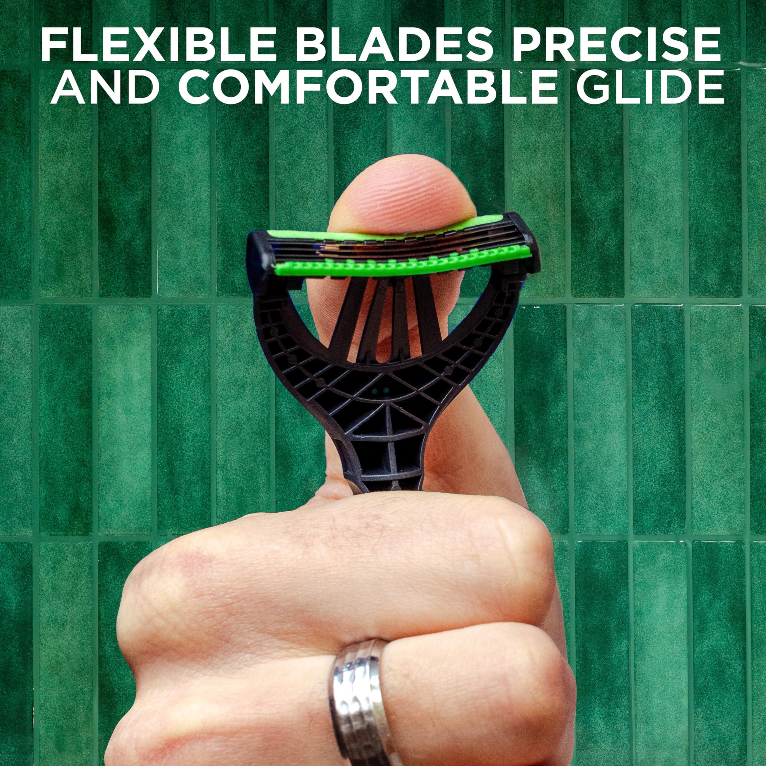 Wilkinson Sword Wilkinson Sword - Xtreme 3 For Men - Sensitive Disposable Razors - Flexible Blades - Pack of 24 Razors