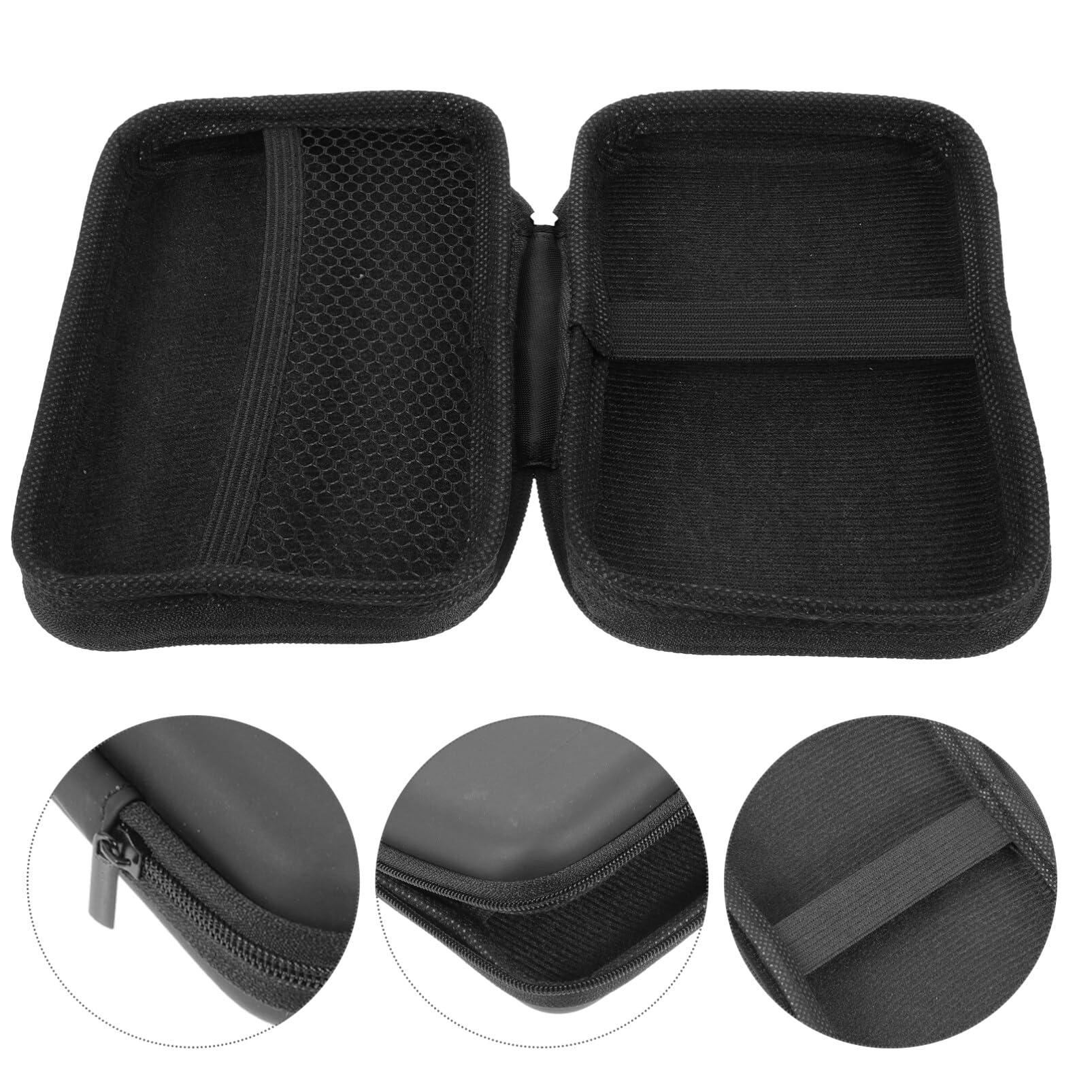UKCOCO UKCOCO 2pcs Electronics Travel Organizer Headphone Stand Phone Charger Stand Cell Phone Stand Mini Hard Electronic Bag Mini Travel Containers Travel Cable Organizer Tampon Holder Notebook