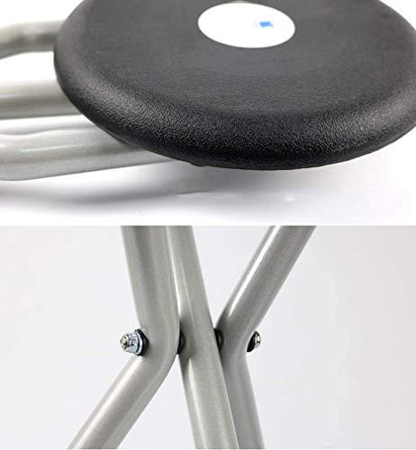 HWSY Cane Stool,Foldable Walking Sticks Stool,Walking Stick With Seat Aluminum Alloy Crutch Chair Tripod Walking Stick Stool Walker Old Man Lightweight Folding Non-slip Walking Stick,Grey Interesting