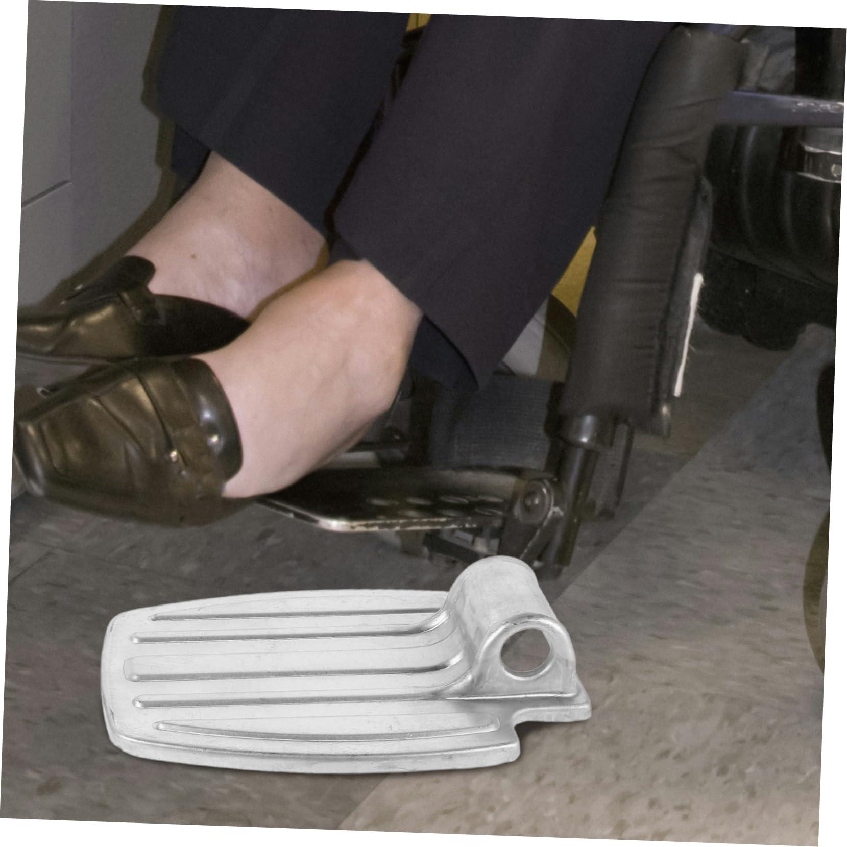 Didiseaon Didiseaon Universal Wheelchair Footplates Durable Replacement Footrests Design for Home/Elderly Users