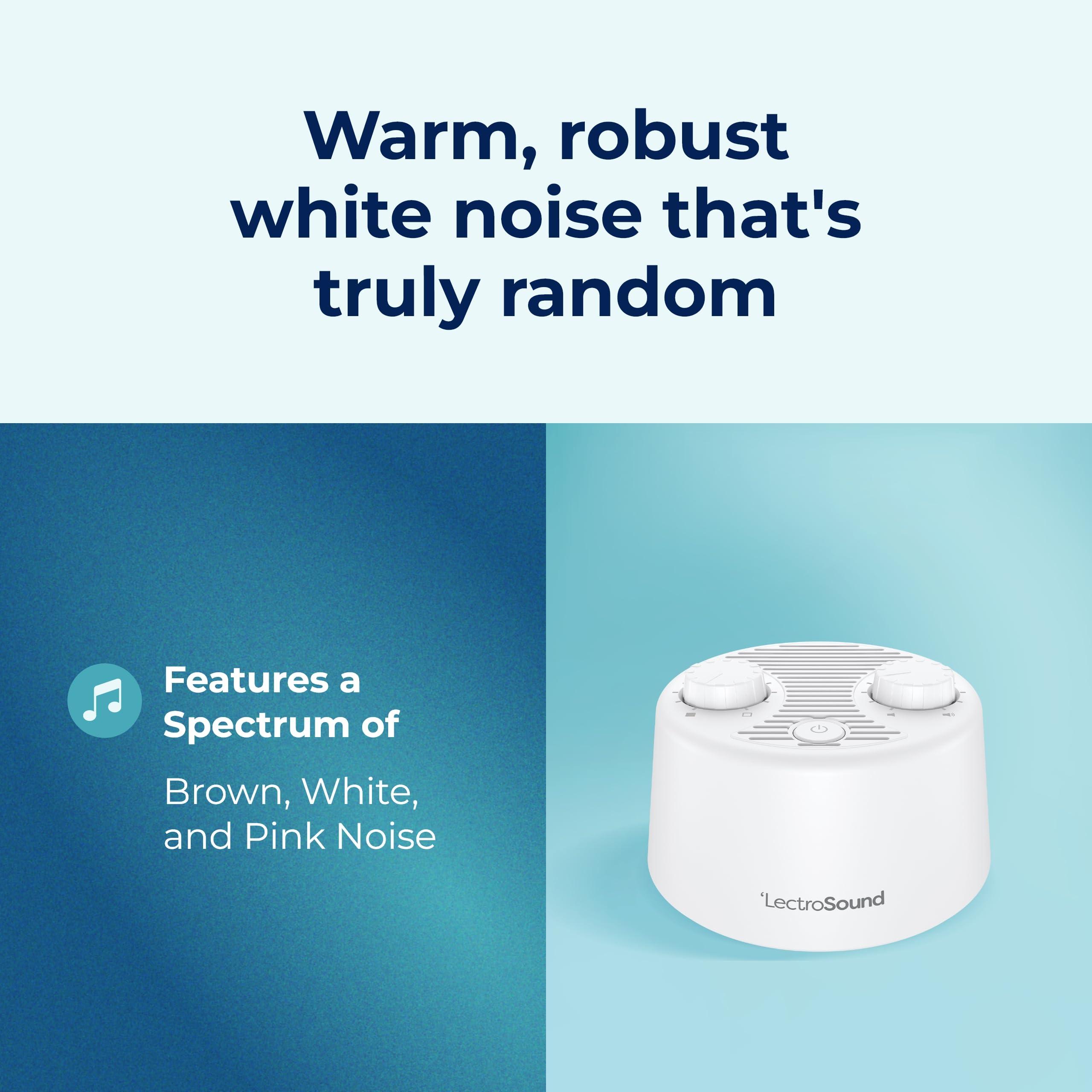 Adaptive Sound Technologies Adaptive Sound Technologies Lectrosound2 White Noise Machine for Sleep and Relaxation