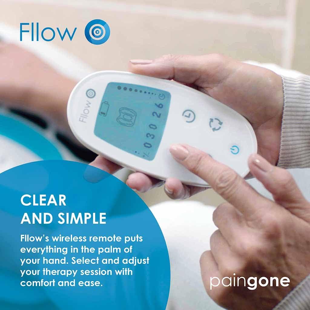 Fllow for healthy legs and feet Paingone Fllow Blood Circulation Boosting Device | 150 Intensity Levels | Healthy Legs Device | Foot Circulation Boosting Machine