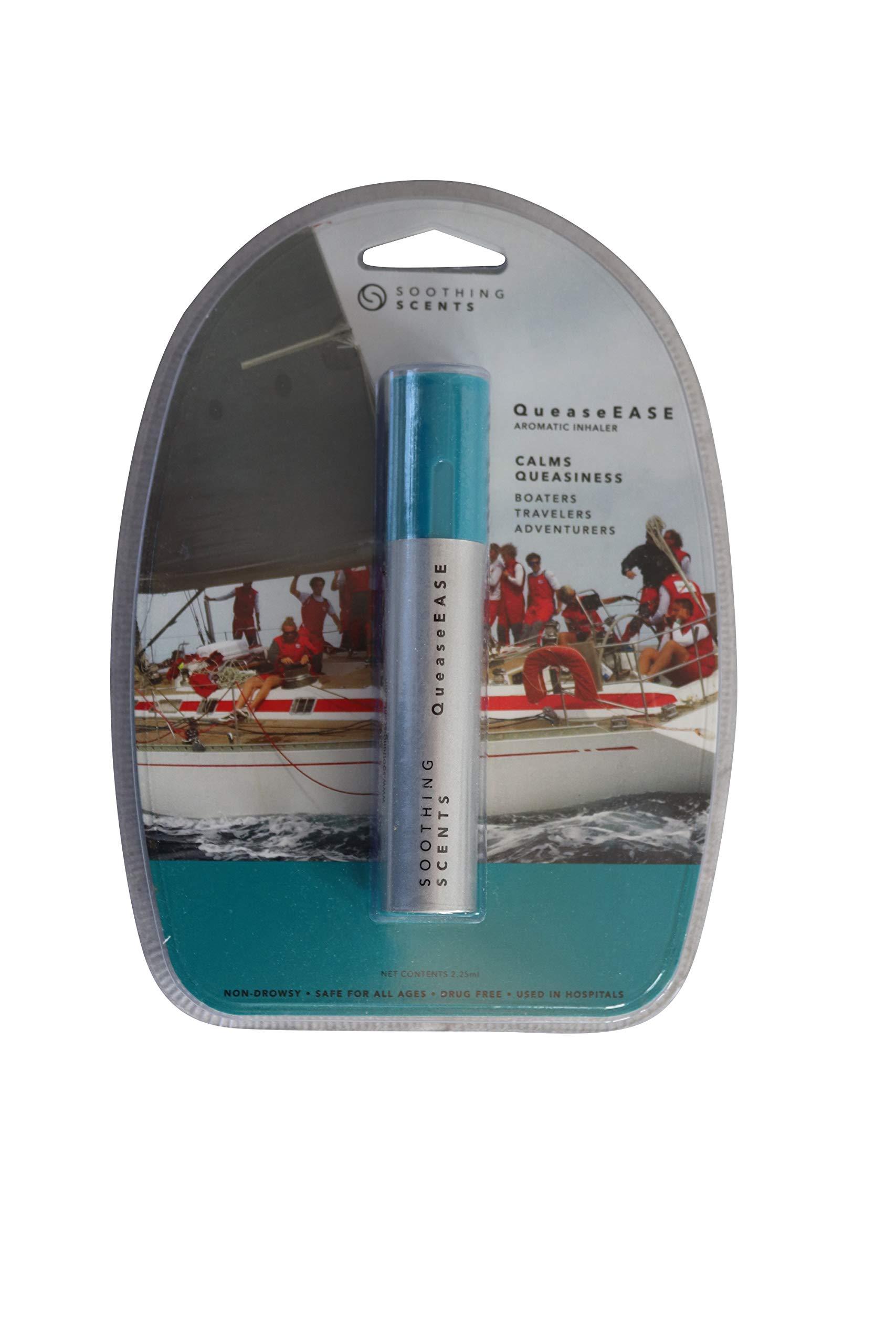 QueaseEASE Quease Ease for Anti Nausea, Travel Sickness (Car, Sea, Plane) Morning Sickness - 2 Pack