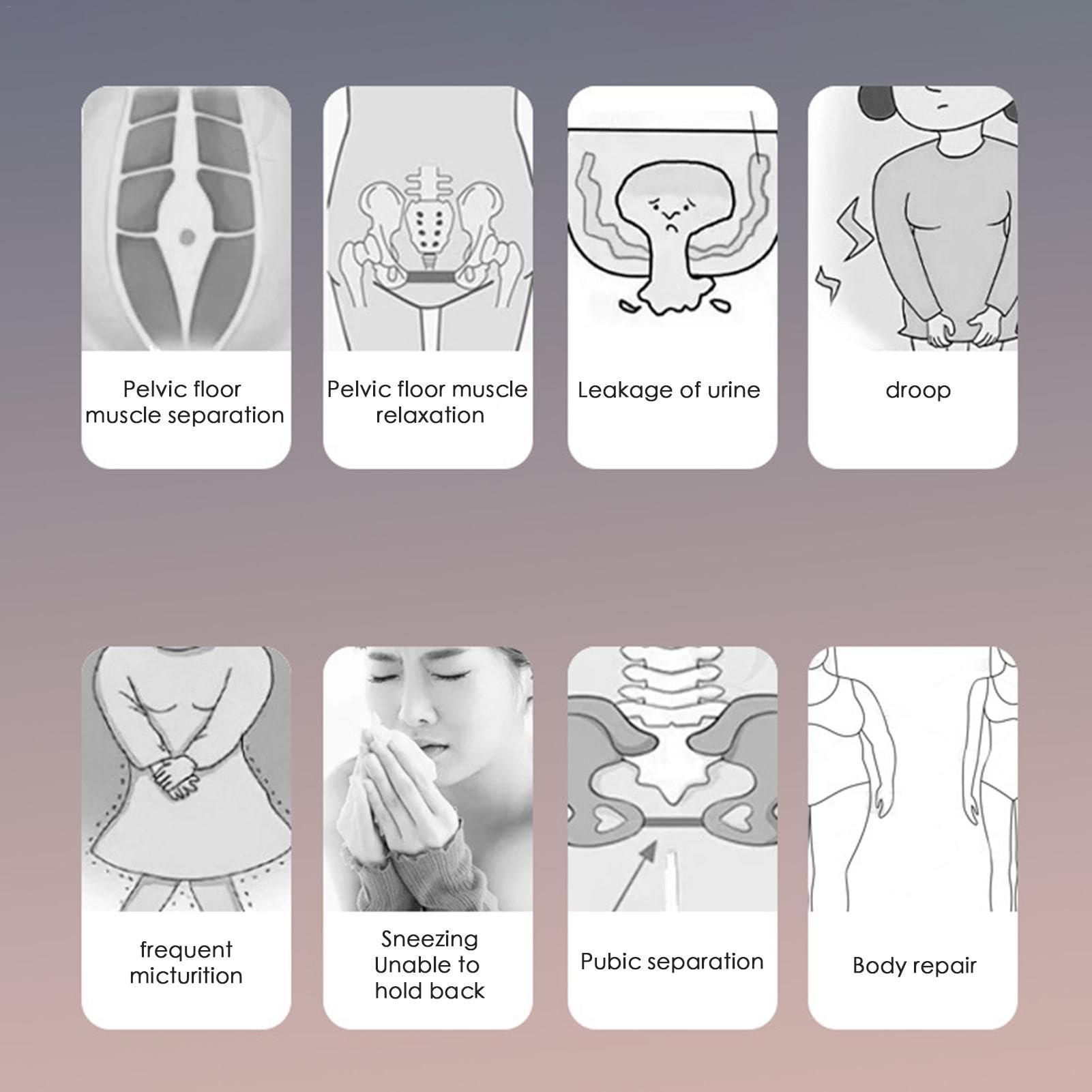 FreshCart Basics Pelvic Floor,Pelvic Floor Exerciser for Kegel Exercise - Home Workout Equipment, Portable Pelvic Floor Muscle Repair for Pelvic Floor Control Training