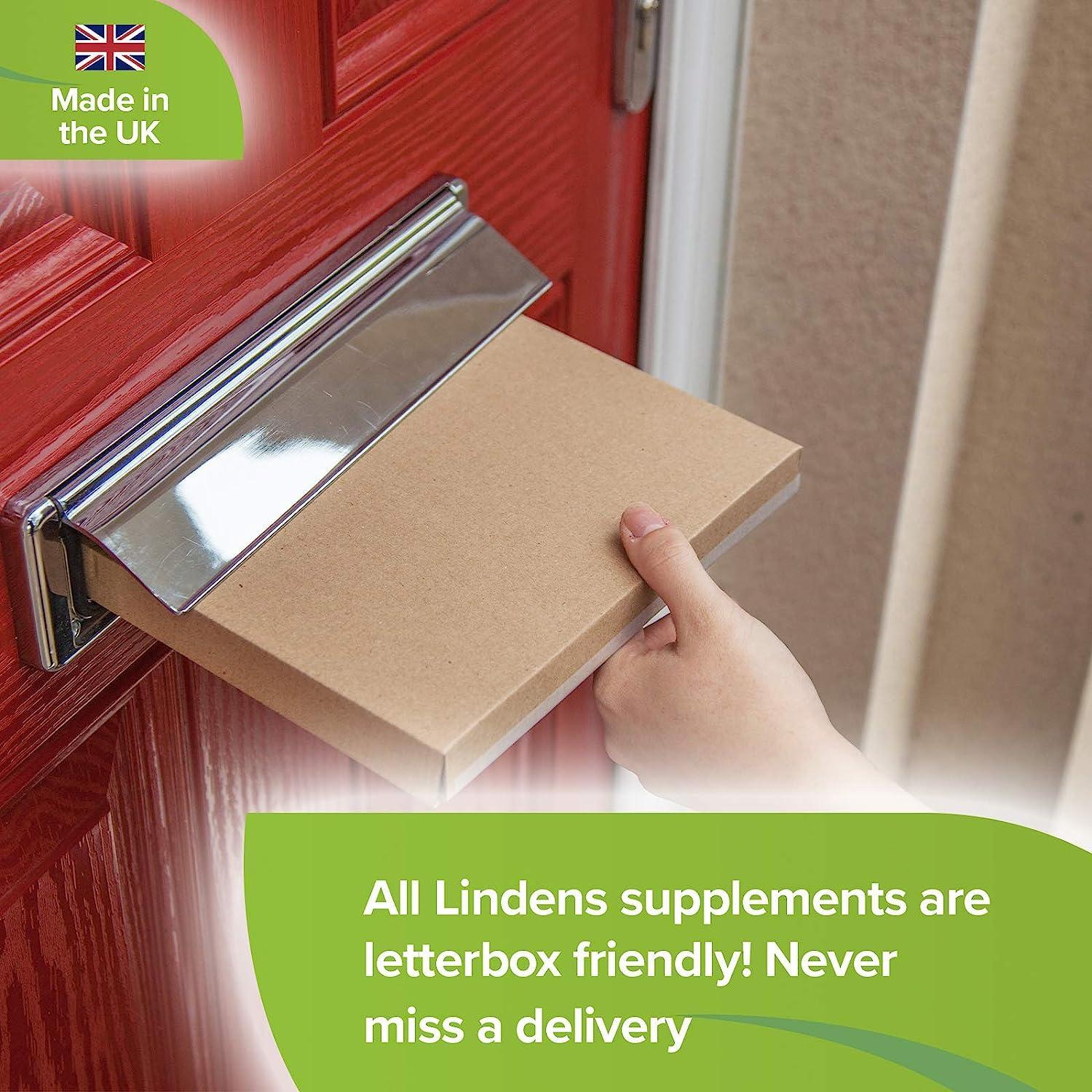 Lindens Lindens - Glucosamine Sulphate 1000mg - 60 Capsules - UK Made - Joint Care - 1 a Day - Joint Care Supplements - Joint Health - 2 Months Supply - Letterbox Friendly